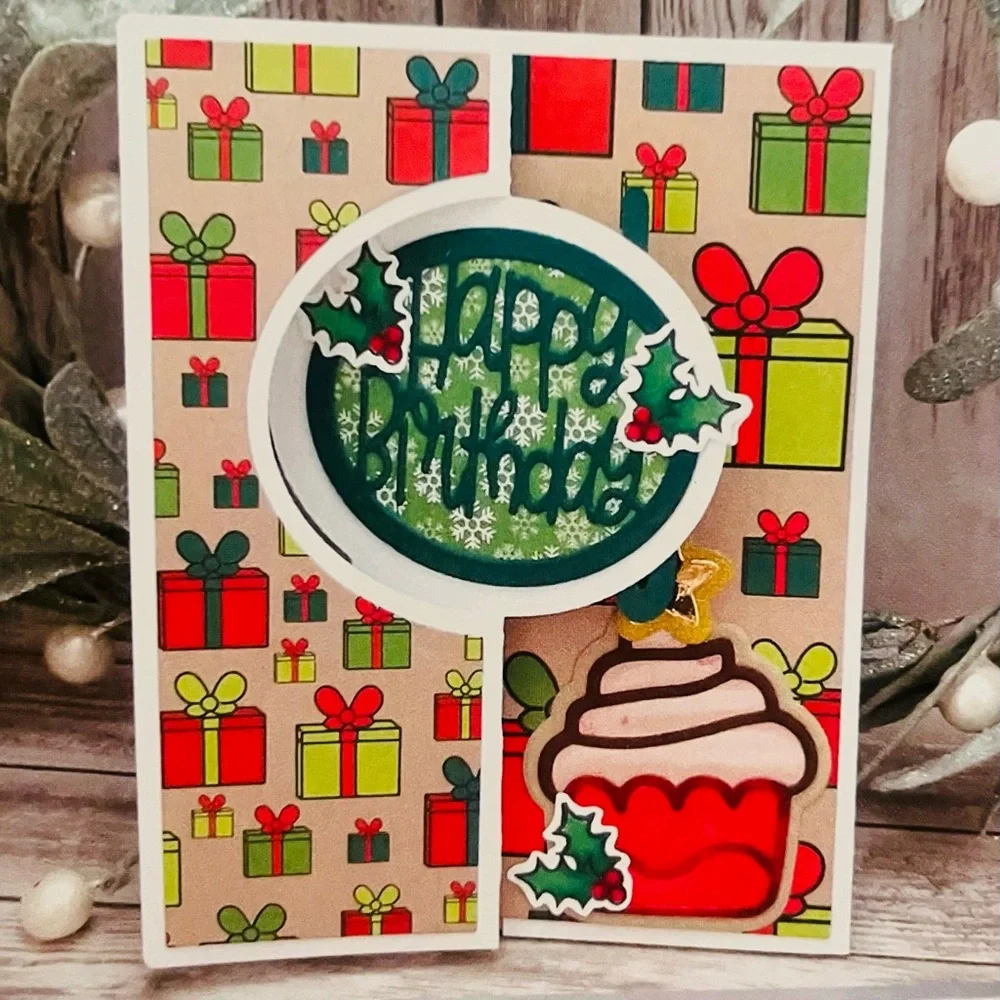 Oval Flip It Card Base 13pc Amazing NAME BRAND Die Cuts - Picture 4 of 14